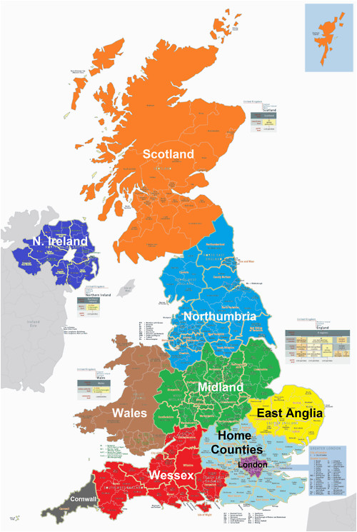 map uk divided into 10 states random fascination map
