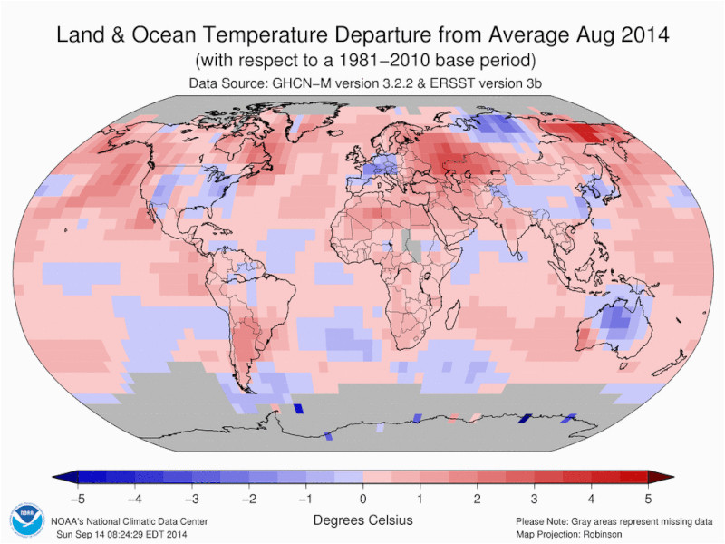 the world experienced record breaking weather this august