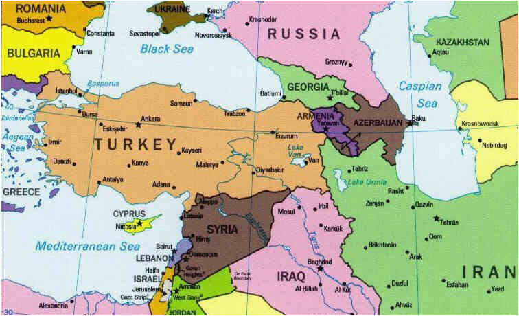 turkey the middle east coa rafya turkiye ve ordu