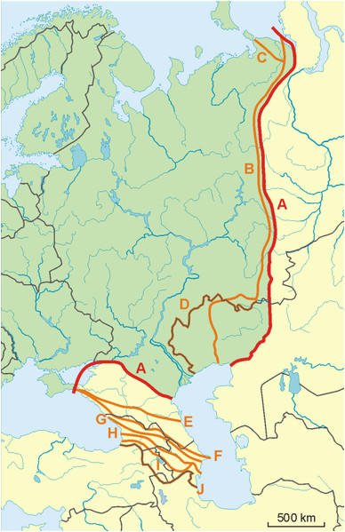 datei possible definitions of the boundary between europe