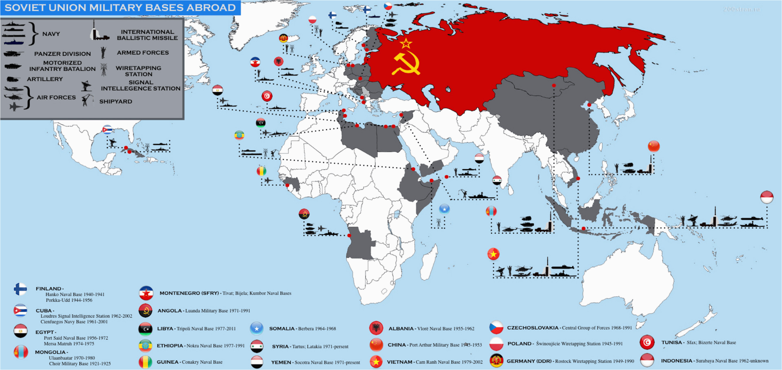 Us Military Bases World Map