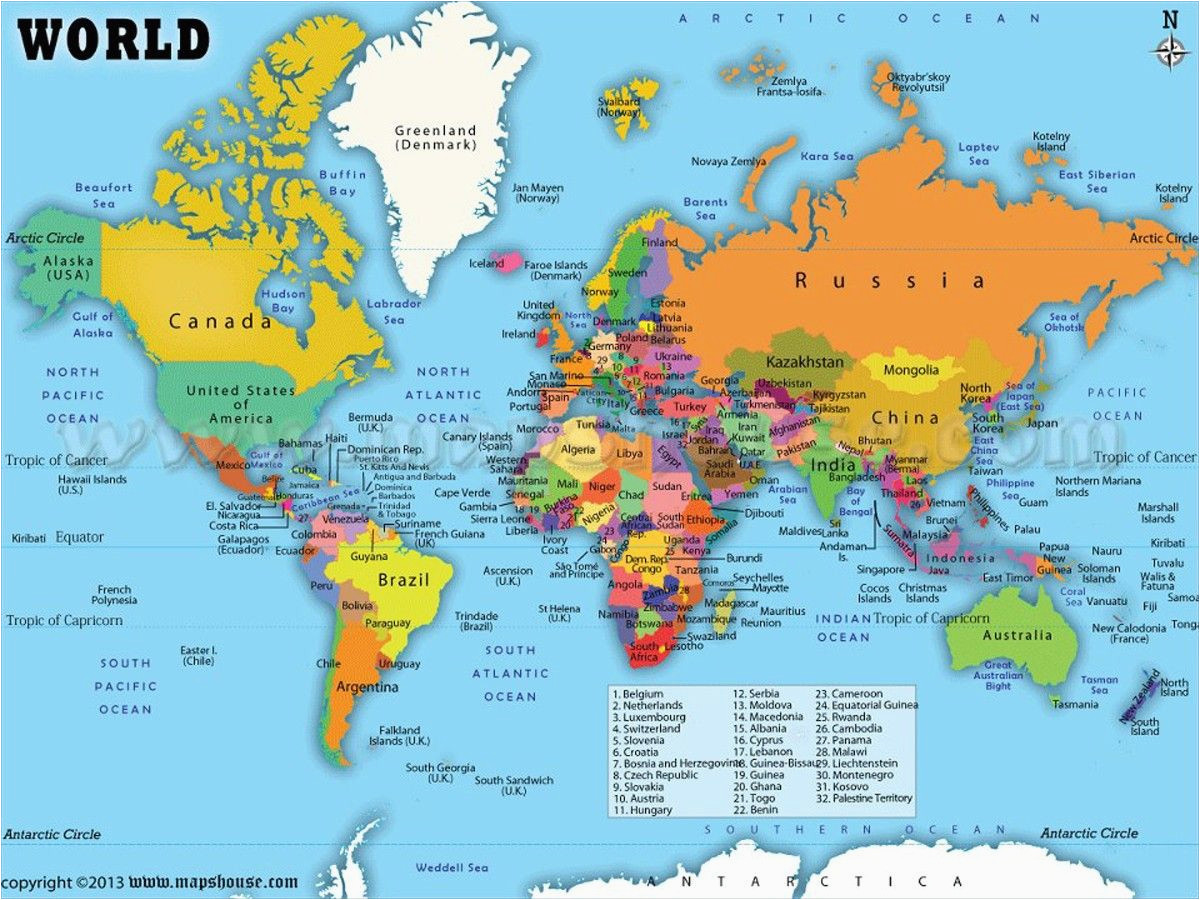 world map with country names and capitals pdf fresh