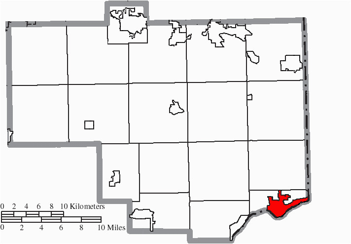 file map of columbiana county ohio highlighting east