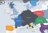 18th Century Map Of Europe Animation Presents the Rulers Of Europe Every Year since 400