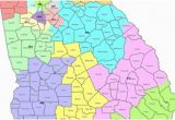 5 Regions Of Georgia Map Map Georgia S Congressional Districts