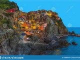 5 Terre Italy Map Manarola Traditional Typical Italian Village In National Park Cinque