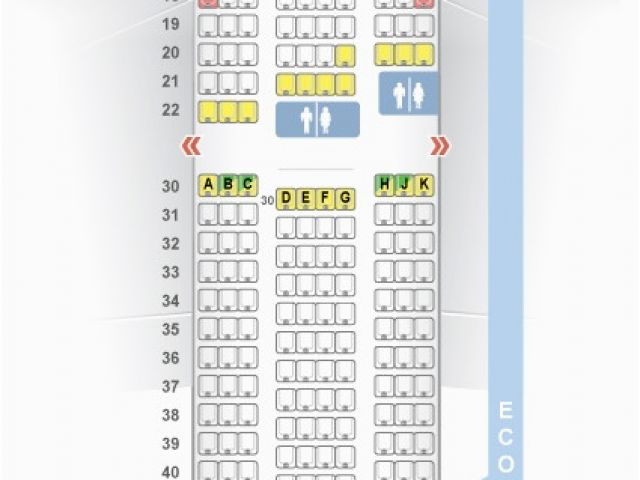 777 300er Air Canada Seat Map Aircraft 77w Seat Map Inspirational ...