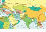 A Map Of Eastern Europe Eastern Europe and Middle East Partial Europe Middle East