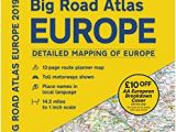 Aa Road Map Ireland Philip S 2019 Multiscale Road atlas Europe Spiral Bound