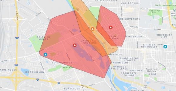 Aep Ohio Map Aep Ohio Outage Map Lovely 40 Avista Power Outage Map Pf5o