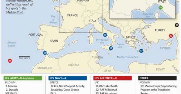 Air force Bases In Europe Map 19 Disclosed Us Military Map