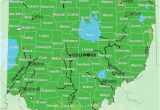 Alliance Ohio Map Map Of Usda Hardiness Zones for Ohio