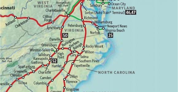 Amtrak Stations In north Carolina Map Amtrak Station Map Eastern Us Amtrak Map Lovely Amtrak Station Map