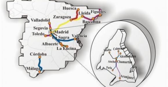 Aranjuez Spain Map Positive Etcs Deployment Progress for the Spanish Network Global