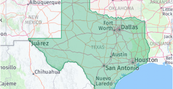 Arlington Texas Zip Code Map Listing Of All Zip Codes In the State Of Texas