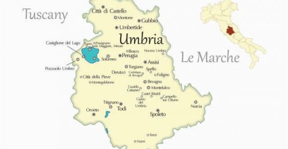 Assisi Umbria Italy Map assisi Italy Map Awesome Visiting Umbria Italy Map and attractions