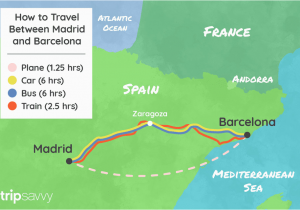 Ave Trains Spain Route Map How to Get From Madrid to Barcelona