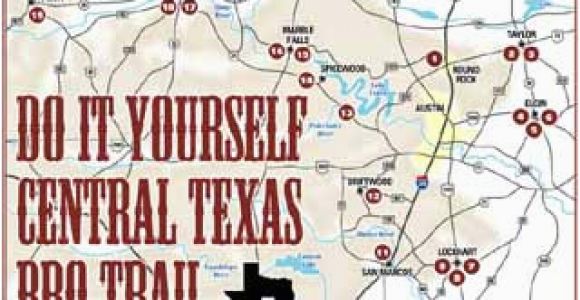 Best Bbq In Texas Map Texas Bbq Trail Map Business Ideas 2013