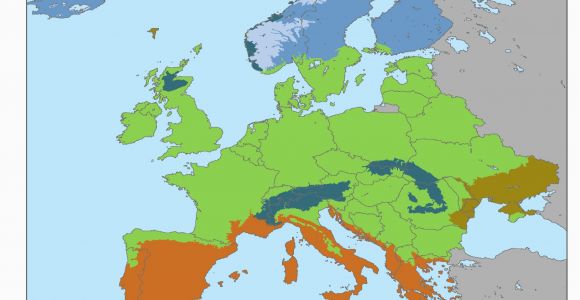 Biome Map Of Europe Biomes Of Europe 2415 X 3174 Europe Biomes Europe