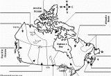 Blank Map Of Canada to Label Provinces and Capitals 53 Rigorous Canada Map Quiz