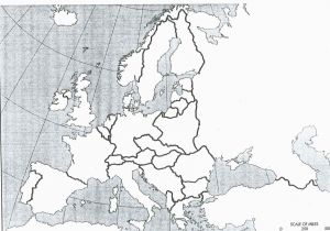 Blank Map Of Europe before Ww1 Ww2 Blank Map