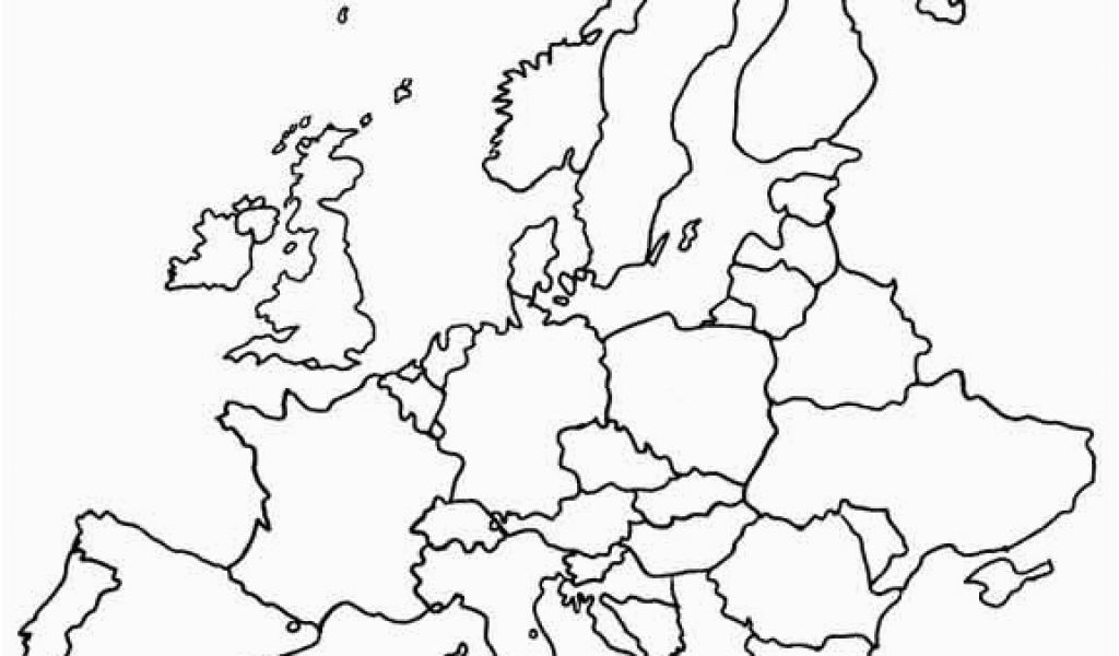 blank map of western europe printable blank map of europe printable