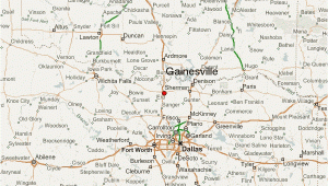 Bonham Texas Map Gainesville Texas Map Business Ideas 2013