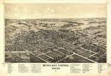 Bowling Green Ohio Map Ohio Vintage Panoramic Maps Collection On Cd Ebay