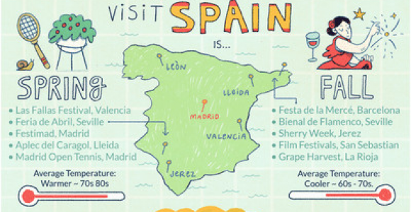 Bunol Spain Map the Best Time to Visit Spain