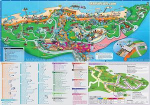 California Amusement Parks Map Universal Studios California Map Fresh Disney Maps and Maps Of