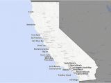 California Coastal Zone Map Map Of the California Coast 1 100 Glorious Miles