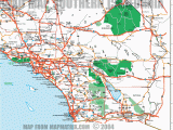 California Coastal Zone Map Road Map Of southern California Including Santa Barbara Los
