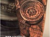 California Map Tattoo 11 Best Compass Map Tattoo Images Map Tattoos Tattoo Clock Arm