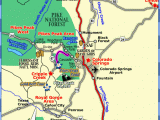 Camping Colorado Map Map Of Colorado towns and areas within 1 Hour Of Colorado Springs