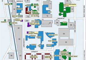 University Of Detroit Mercy Campus Map - Tourist Map Of English