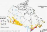 Canada Density Population Map Population Density Map Georgia California Population Density Map