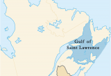 Canada Map St Lawrence River Gulf Of Saint Lawrence Wikipedia