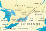 Canada Map St Lawrence River Us Map with St Lawrence River