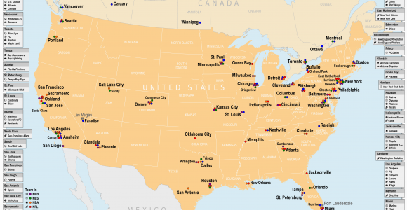 Canada Mls Map Sports In the United States Wikiwand