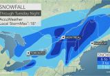 Canada Precipitation Map nor Easter to Lash northern New England with Coastal Rain and Heavy