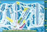 Canada Ski Resorts Map 2019 area Map Canyon Ski Resort