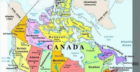 Canada States and Capitals Map Plan Your Trip with these 20 Maps Of Canada