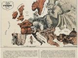 Cartoon Map Of Europe Cartoon Map Of Europe In 1914 A Map Globe Map