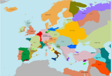 Central Europe Map Quiz Imperial Europe Map Game Alternative History Fandom