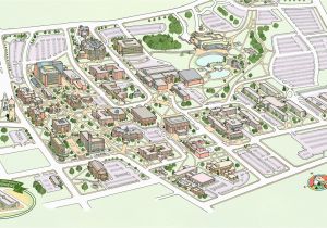 Central Michigan Campus Map Campus Maps