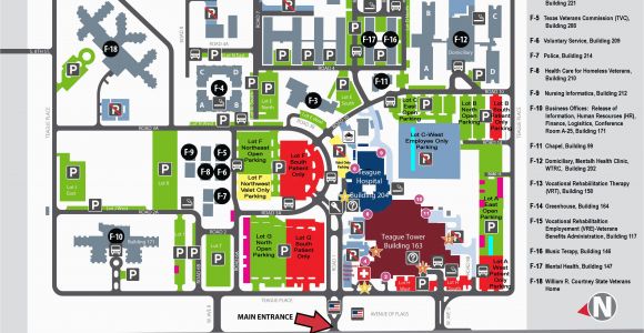 Central Texas College Map Facility Maps Central Texas Veterans Health Care System