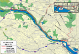 Chesapeake and Ohio Canal Map the C O Canal Bicycling Guide Mile 0 Thru 10