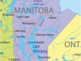 Churchill Canada Map Winnipeg Manitoba Saskatchewan and Manitoba Canada