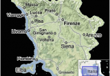 Cities In Tuscany Italy Map Tuscany Map Map Of Tuscany Italy