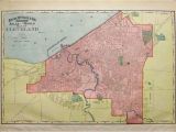 Cleveland Ohio area Map Prints Old Rare Cleveland Ohio Antique Maps Prints